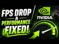 Fix NVIDIA Low FPS & Stuttering Issues Easily