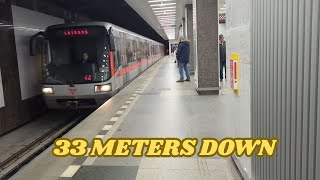 33 Meters Below A Working Metro Station Pragues Hidden Mega-Project