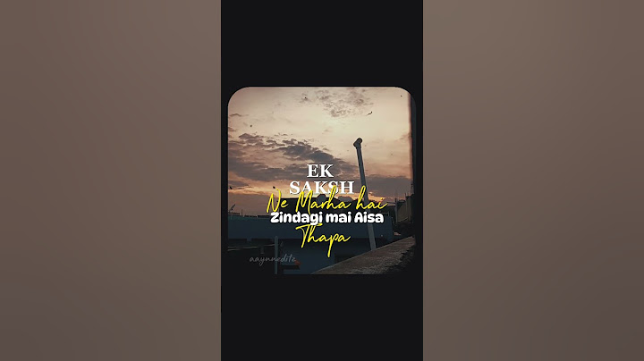 Kuch Nahi Badla - Sad Love