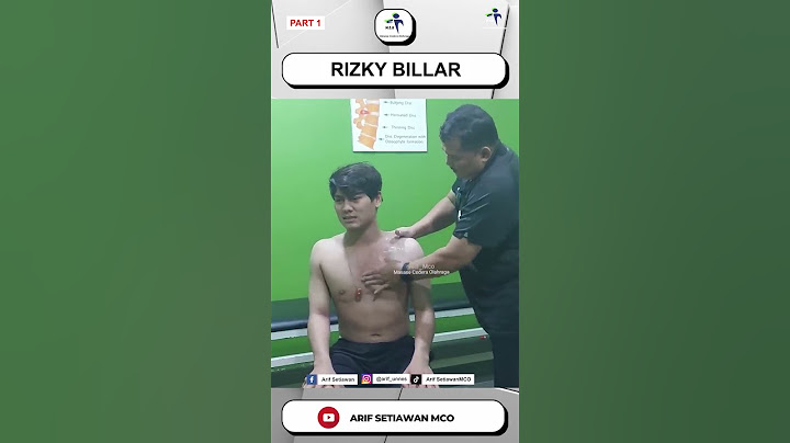 RIZKY BILLAR CEDERA BAHU KE ARIF MCO - PART 1