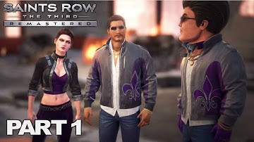 Saints Row The Third Remastered Gameplay Walkthrough Part 1 (2K 60FPS PC ULTRA) - No Commentary