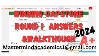 WINNING ROUND 1 CAPSTONE GUIDE    [2026]