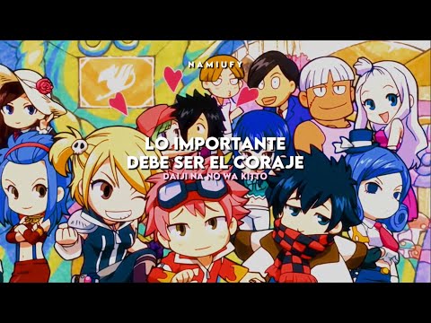 Fairy Tail Ending 8 — ❝ Don’t Think Feel ❞. Sub. Español + Romaji『AMV』♡