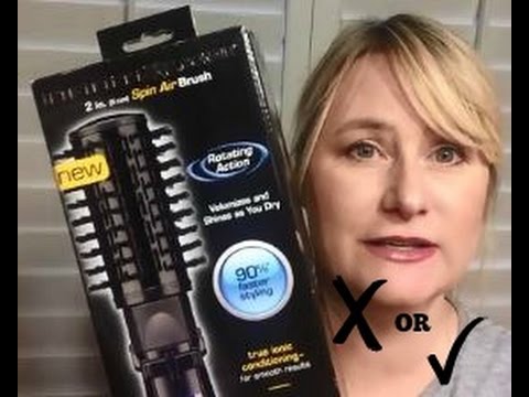 Conair Infinity Pro Spin Brush Unboxing First Impressions And