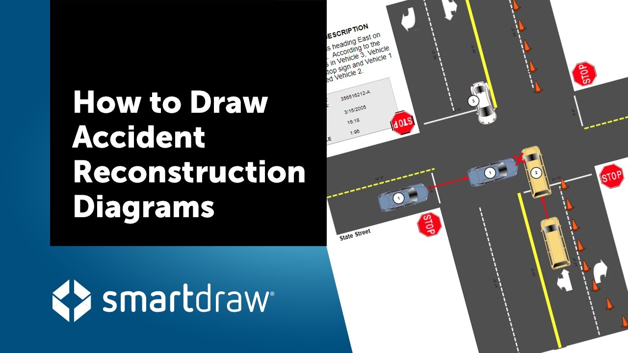 How to Draw Accident Reconstruction Diagrams and Sketches - YouTube