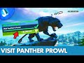 Visit Panther&#39;s Prowl Challenge - Fortnite Season 4 Week 3 Challenges (Panther Prowl Map Location)