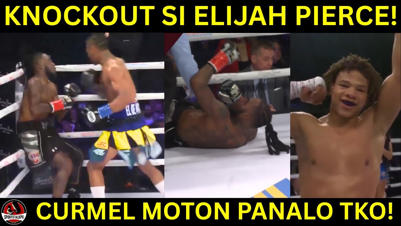 Elijah Pierce NASILAT TALO KNOCKOUT! | Curmel Moton PANALO TKO! | Eman Bacosa NAGULAT!