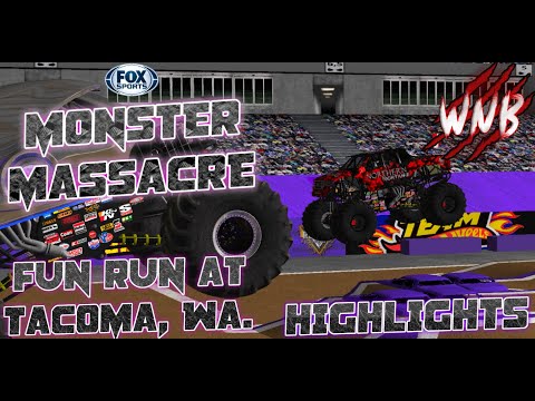 Rigs of Rods | Monster Massacre @ Tacoma 2014 | Fun Run  Freestyle Highlights