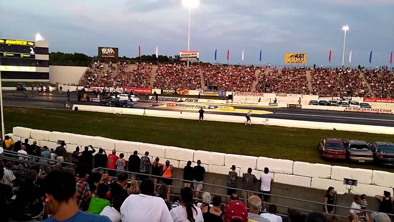 Old Bridge Township Raceway Park funny car drag #1