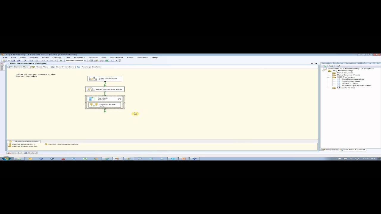 Free SQL Training - Monitoring SQL Server with SSIS - YouTube