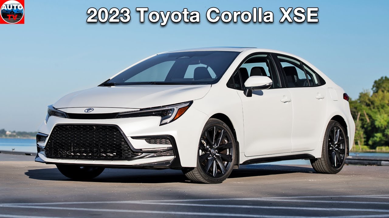 2023 Toyota Corolla XSE in Wind Chill Pearl Color - YouTube