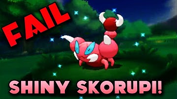 *EPIC FAIL* DEXNAV SHINY! - Shiny Skorupi DexNav Chain (DexNav Chain of 185) - Pokemon ORAS DexNav