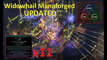 [3.21] Updated Manaforged Widowhail - Dozen Skill Triggers - Doubled Tankiness with 25 Mil+ DPS