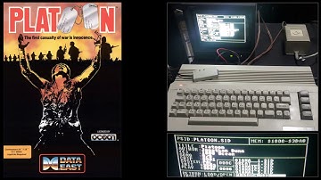 [Soundtrack] Platoon - Track 01 Loader - Commodore 64 Music [C64 Real Hardware - SID]