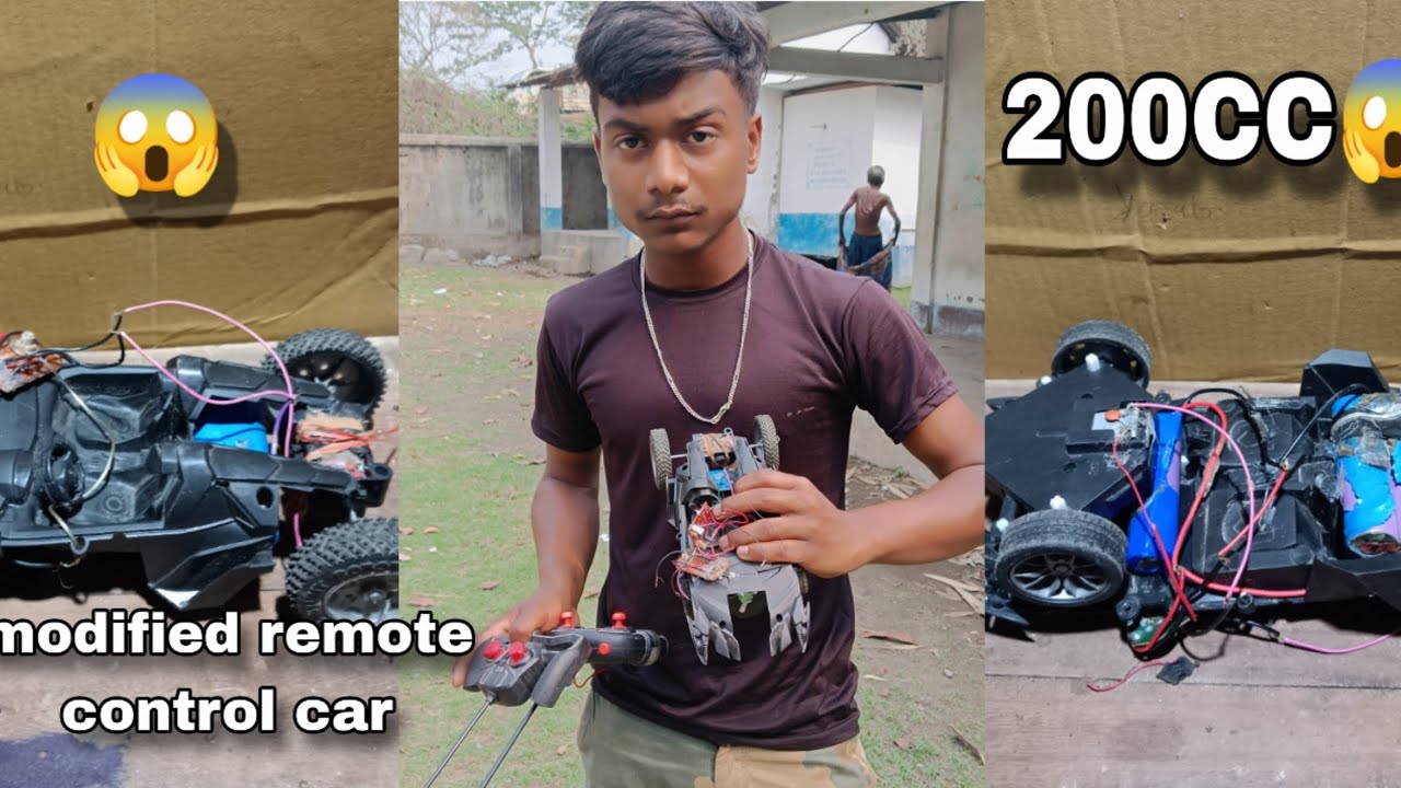 Remote Control Car Science Project how to make high speed remote control car #tachnology #science school ...
