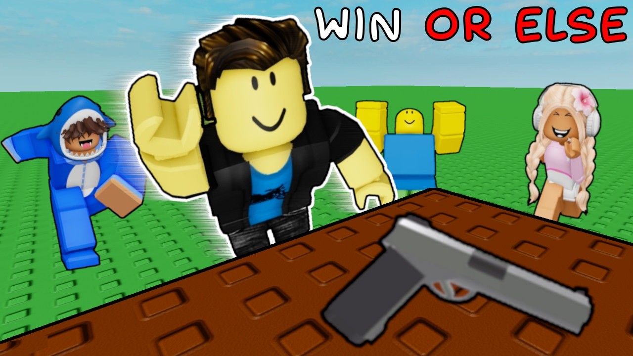 racing to SURVIVE in the most HILARIOUS Roblox game...