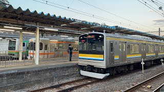 【鶴見線205系】　205系1100番台 T11編成＋T19編成　9895M 国府津駅出発