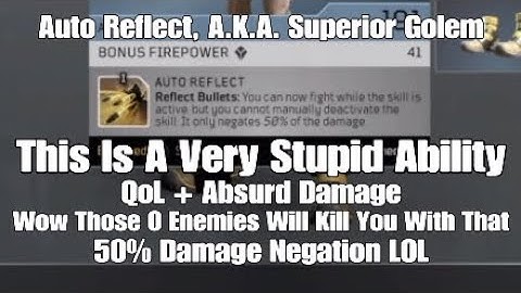 Outriders Demo - Auto Reflect Makes Devestator Vs Non Bosses Brain Dead Easy, Maybe Broken OP