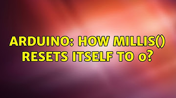 Arduino: How millis() resets itself to 0?