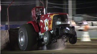 2021 Pro Stock Tractor Pulling! NTPA Urbana, OH Champaign County Fair Pull