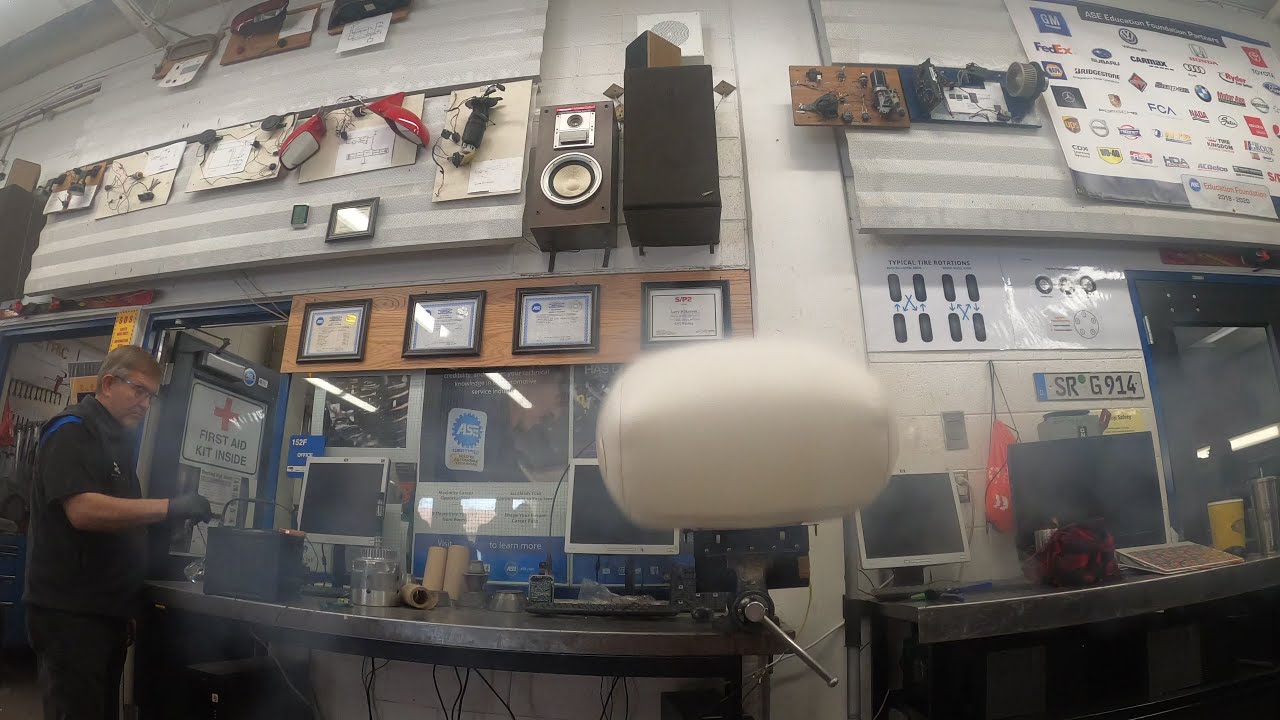 overland high school airbag deployment YouTube