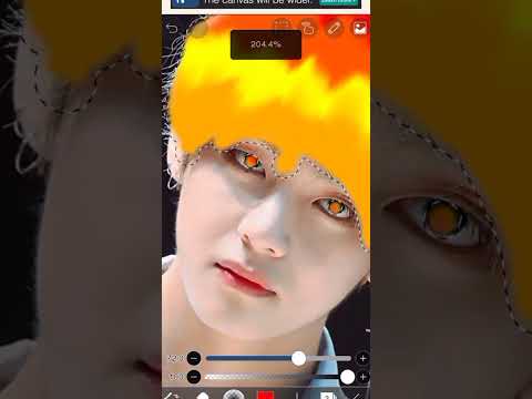 BTS Taehyung With Fire Hair Colour🔥