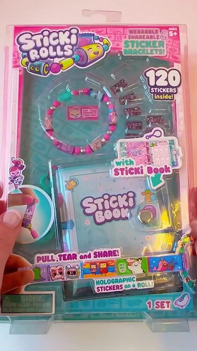Have you seen Sticki Rolls? #stickirolls #friendshipbracelet #stickers #bracelet