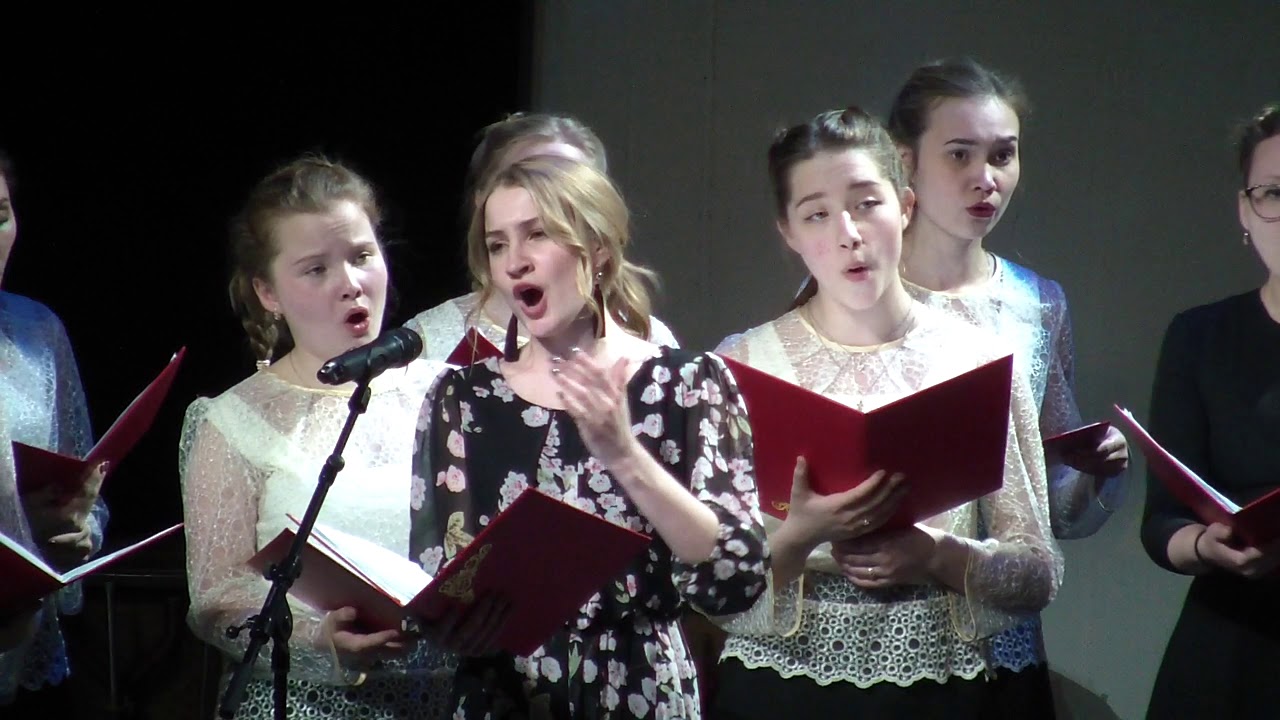 "Я вечор млада во пиру была", обр. Копосова - YouTube