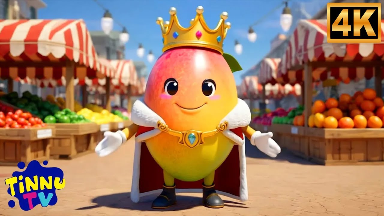 Sabhka Raja Aam, सबका राजा आम, Fruits Song for Kids, Learning Video and Nursery Rhyme
