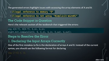 How to Fix the Illegal Reference to Memory A Error in Verilog