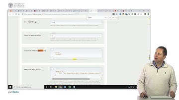Open Edx Studio. Añadir componentes avanzados a una unidad | 20/23 | UPV