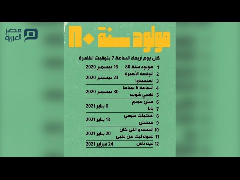 مولود سنة 80 مفاجآت ألبوم حمزة نمرة الجديد مصر العربية