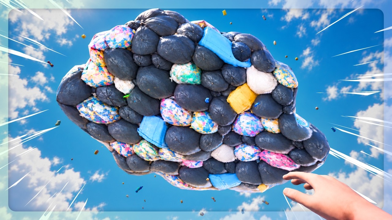 A literal GARBAGE CLOUD is raining on my waterpark