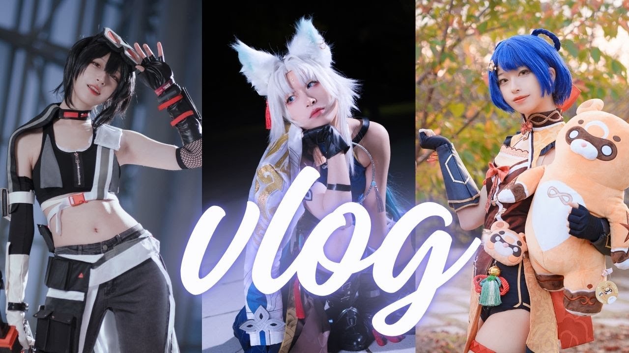 [vlog] 2024호요랜드 코스프레 3일간의 브이로그! | Hoyoland 2024 in Korea with Cosplay for 3 days