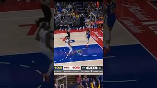 When a shooter becomes a flyer 😳🔥Stephen Curry with the unexpected dunk!