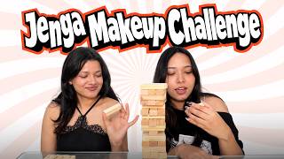 Jenga Makeup Challenge🩷
