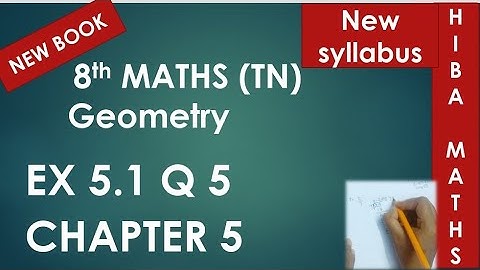 8th maths chapter 5 exercise 5.1 question 5 tn samacheer hiba maths