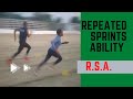 Repeat sprint ability rsa for referees physical training football referee workout