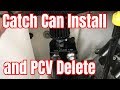 PCV Delete and Catch Can Install for LS Turbo Silverado