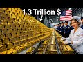 How Billions Of Dollars Of Gold Are Made In America Mining To Gold Bars 