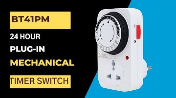 (BT41PM) Plug-in Mechanical Timer Switch