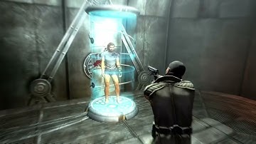 This is what happens if you tell Colonel Autumn the RIGHT code to the purifier- Fallout 3