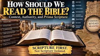 Understanding the Bible, Episode 1: How to Read the Bible: Context, Authority, and Prima Scriptura