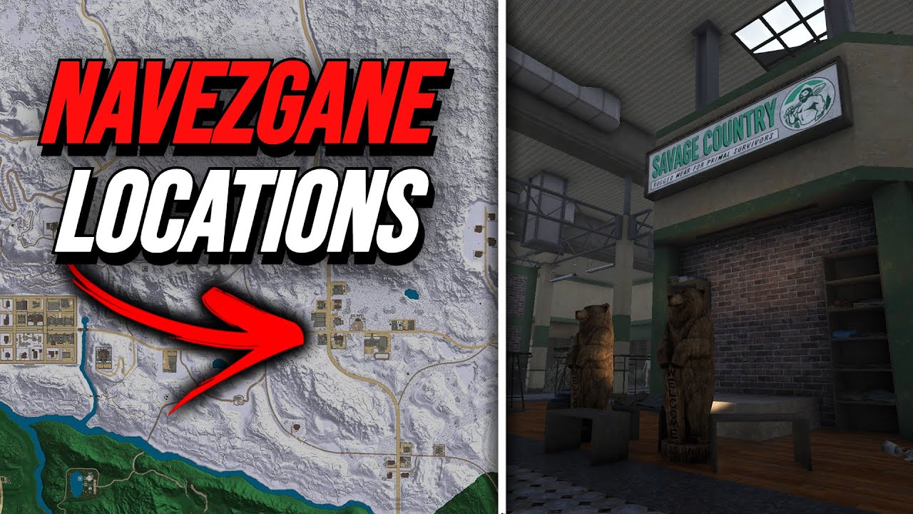 EVERY Savage Country Location In Navezgane - 7 Days To Die
