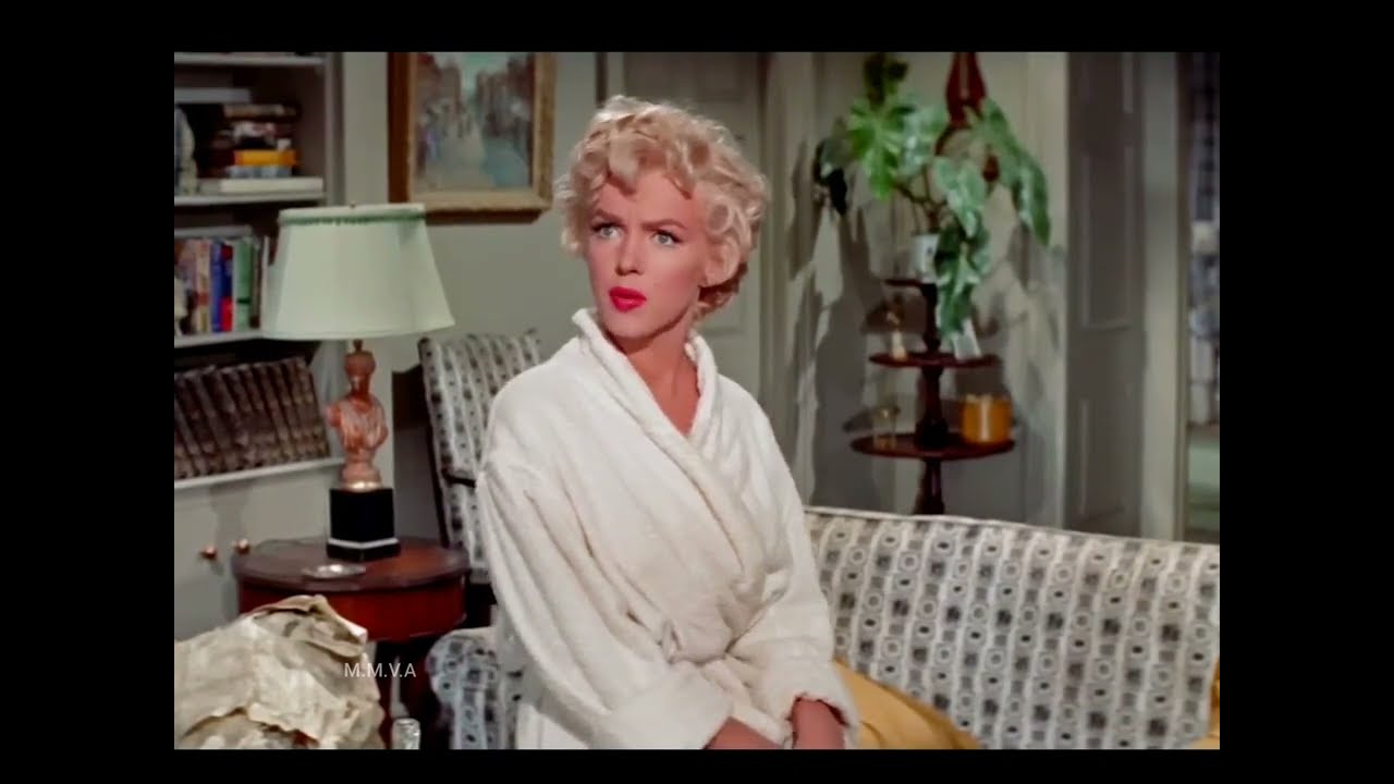 Marilyn Monroe movie scenes - The 7 Year Itch 1955. 