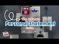 How to Write a Better Personal Statement|SOP for IBA & LUMS|Personal statement structure & Samples