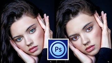 EYE COLOR CHANGE USING PS TOUCH APP | JUNREY Ph