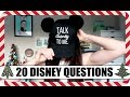 DISNEY Q&amp;A | Vlogmas 2017, Day 23