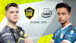 CS:GO  NaVi vs. Team Liquid [Dust2] Map 1  SemiFinal  ESL One Cologne 2019