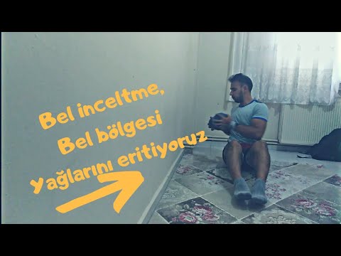 Bel bölgesi yağlarını eritiyoruz (bel inceltme egzersizleri)